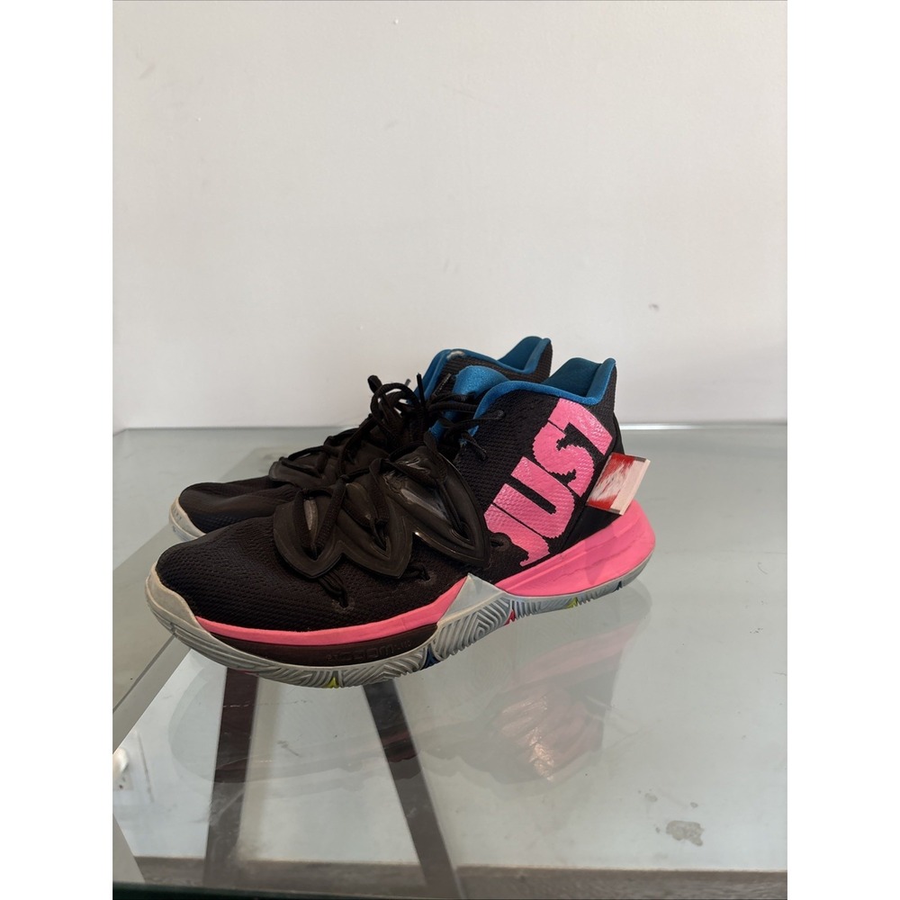 Nike Kyrie 5 Just Do It Black Volt Hyper Pink (AO2918-003) Men's Size 8